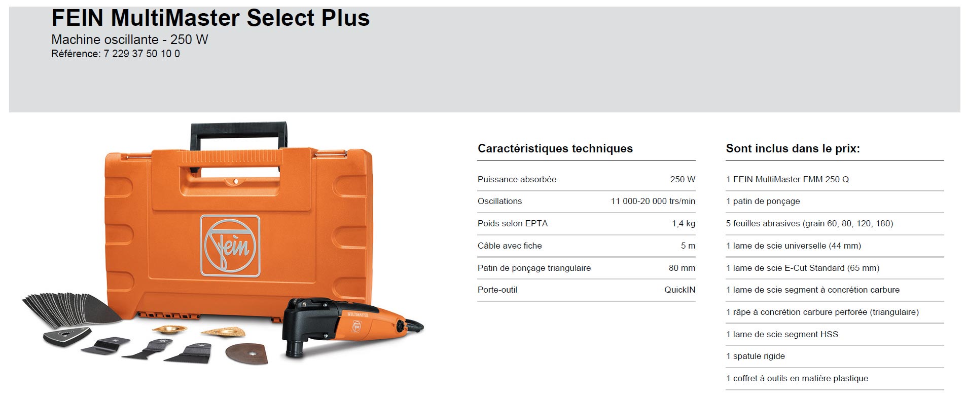fein MultiMaster Select plus